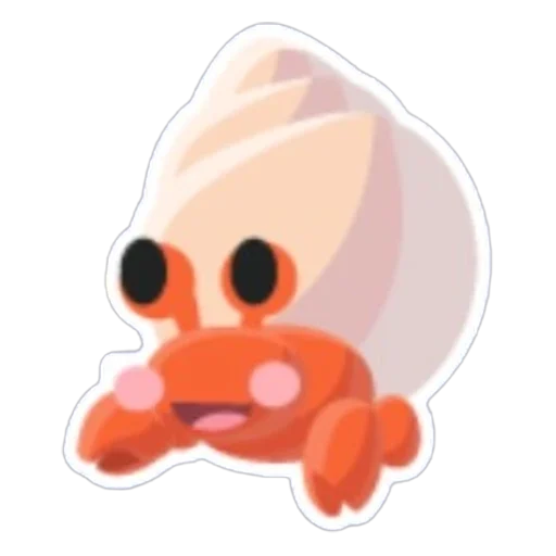 Hermit Crab Sticker in Adopt Me