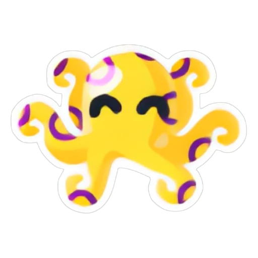 Intersex Ringed Octopus Sticker in Adopt Me