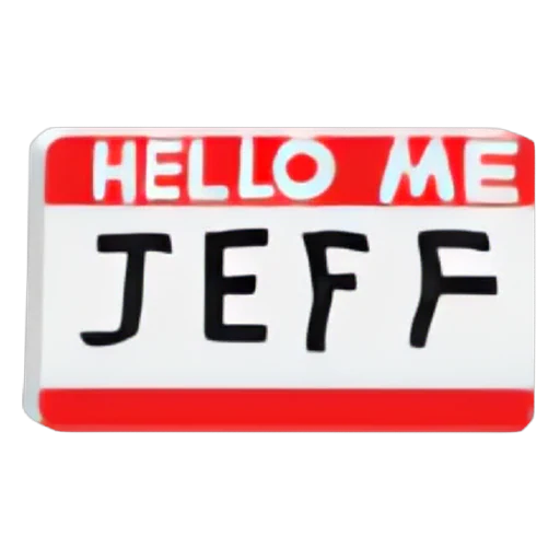 Бейдж джеффа (Jeff's Nametag) в Адопт Ми
