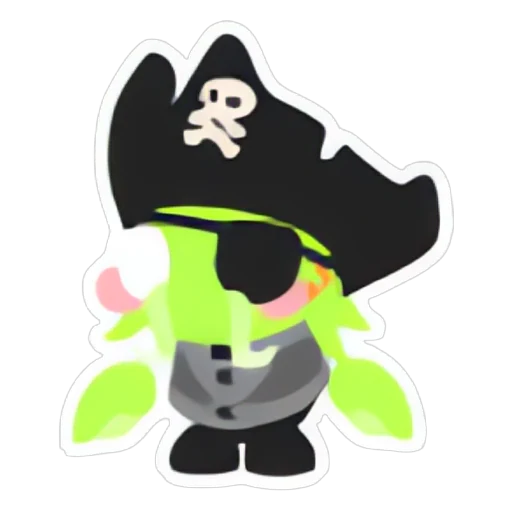 Kelp Captain Sticker in Adopt Me
