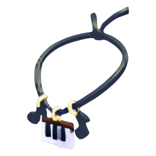 Keyboard Necklace in Adopt Me