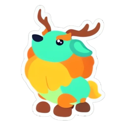 Kirin Sticker in Adopt Me