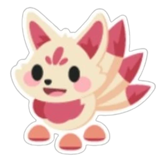 Kitsune Sticker in Adopt Me