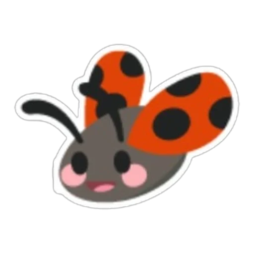 Наклейка божья коровка (Ladybug Sticker) в Адопт Ми