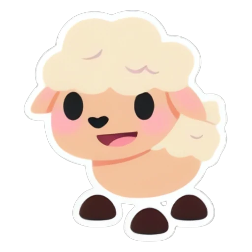 Lamb Sticker in Adopt Me