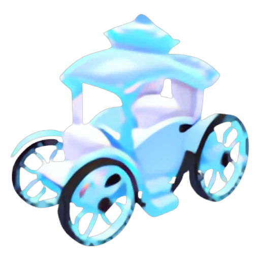Лавандовая карета-чайник (Lavender Teapot Carriage) в Адопт Ми