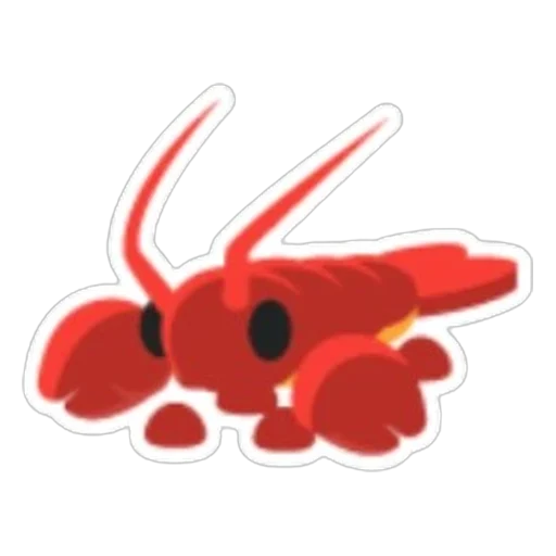 Lobster Sticker in Adopt Me