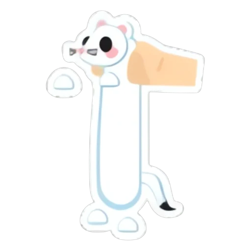 Long Ermine Sticker in Adopt Me
