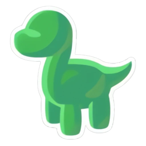 Long Neck Throw Toy Sticker in Adopt Me