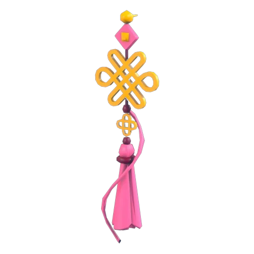 Lunar New Year Knot Earrings in Adopt Me