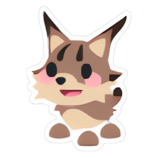 Lynx Sticker in Adopt Me