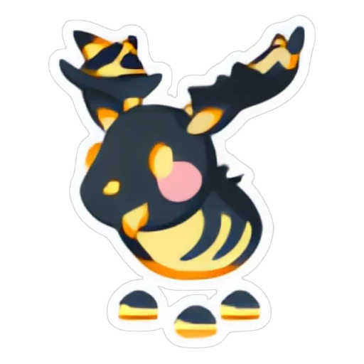 Magma Moose Sticker in Adopt Me