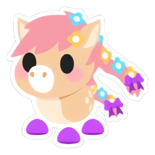 Majestic Pony Sticker in Adopt Me