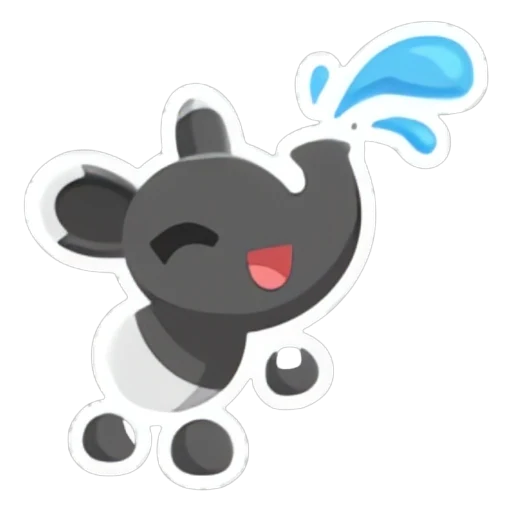 Malayan Tapir Sticker in Adopt Me