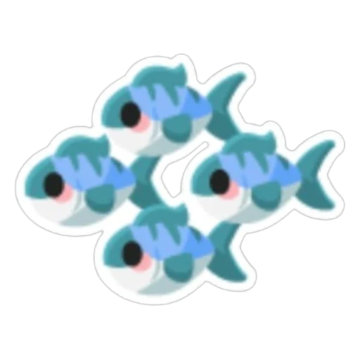 Many Mackerel Sticker in Adopt Me
