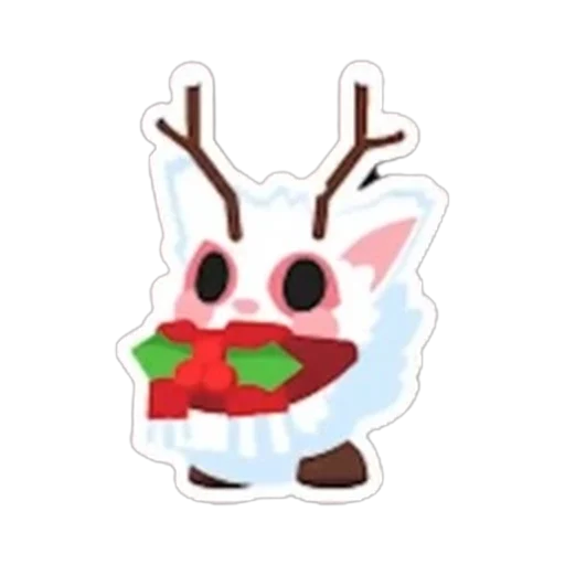Merry Mistletroll Sticker in Adopt Me