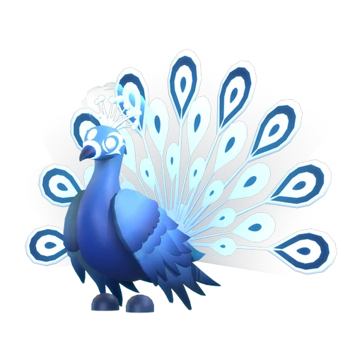 Moonbeam Peacock in Adopt Me