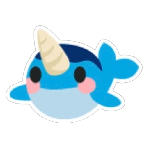 Narwhal Sticker in Adopt Me