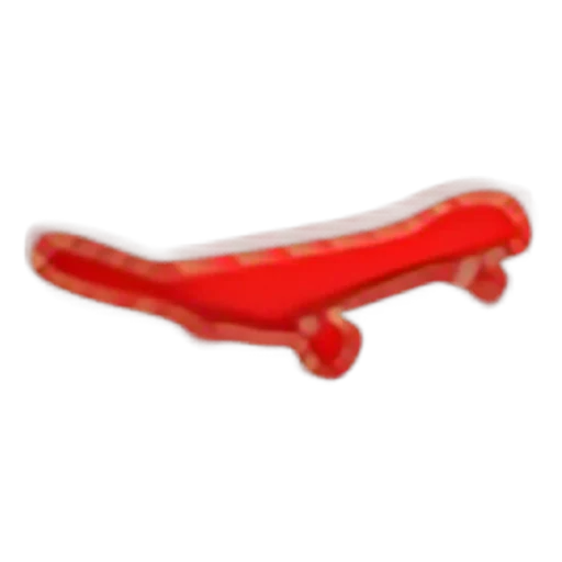 Неоново-красный скейтборд (Neon Red Skateboard) в Адопт Ми