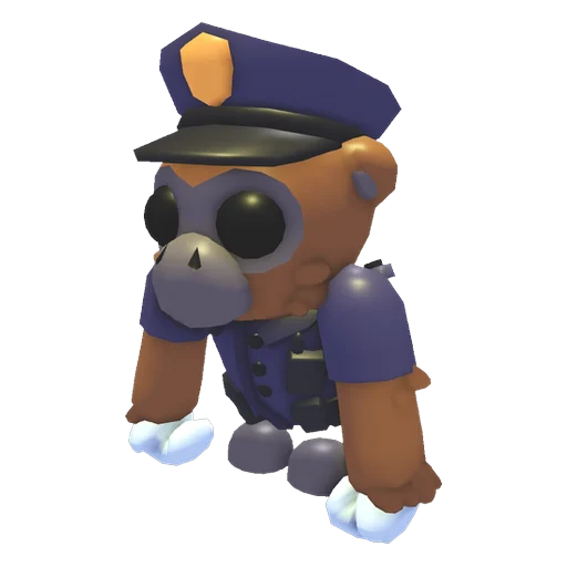 Гиббон-полицейский (Officer Gibbon) в Адопт Ми