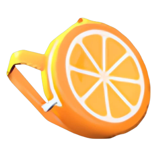 Оранжевый рюкзак (Orange Backpack) в Адопт Ми