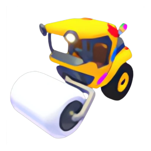 Грузовик-валик (Paint Roller Truck) в Адопт Ми