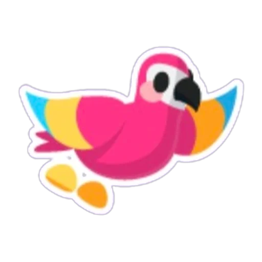 Pan Parrot Sticker in Adopt Me