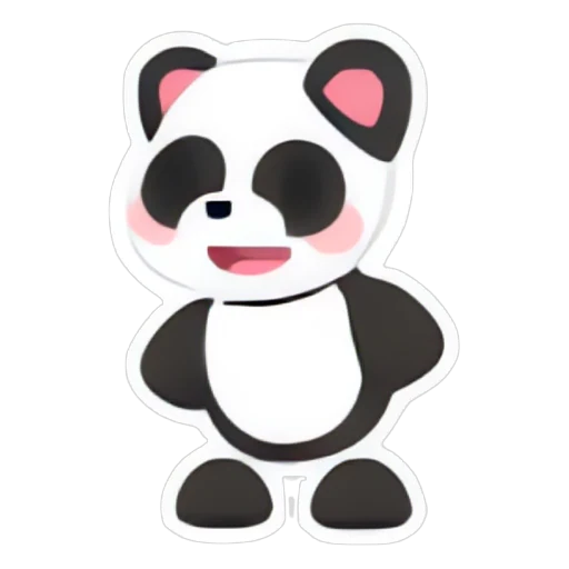 Стикер панда (Panda Sticker) в Адопт Ми