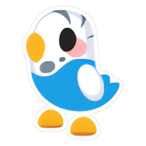 Стикер попугай (Parakeet Sticker) в Адопт Ми