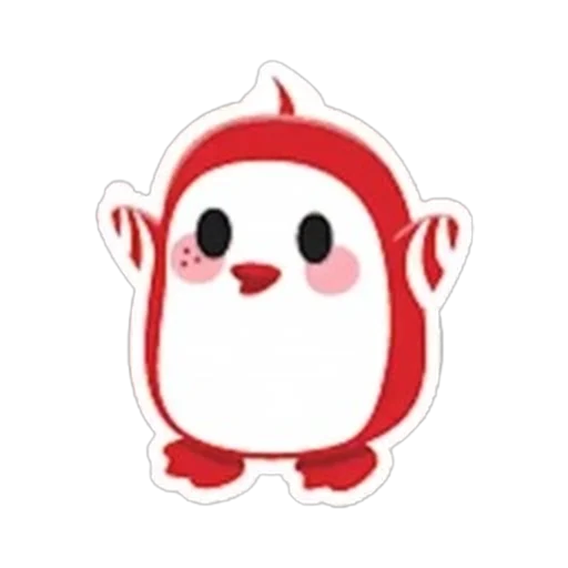 Peppermint Penguin Sticker in Adopt Me