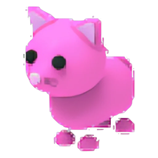 Pink Cat in Adopt Me