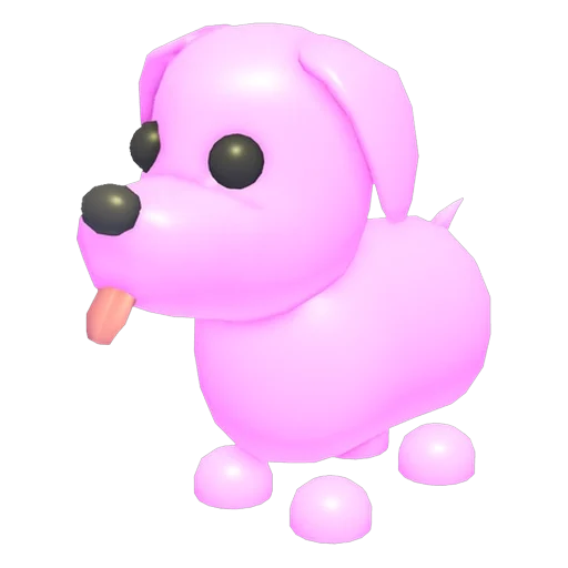 Розовая собака (Pink Dog) в Адопт Ми