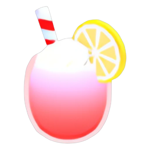Жевательная игрушка "Розовый лимонад" (Pink Lemonade Chew Toy) в Адопт Ми