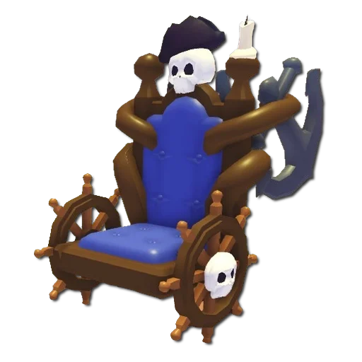 Коляска пиратского капитана (Pirate Captain Stroller) в Адопт Ми