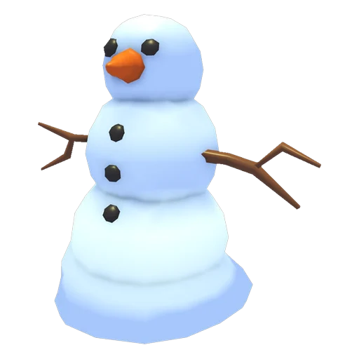 Placeable Snowperson in Adopt Me