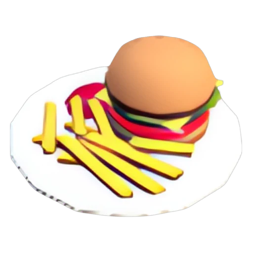 Plate of Food Disc in Adopt Me