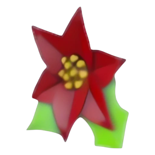 Poinsettia Hair Clip in Adopt Me