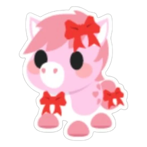 Pretty Pony Sticker in Adopt Me