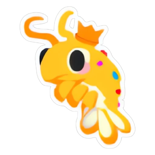 Priceless Shrimp Sticker in Adopt Me