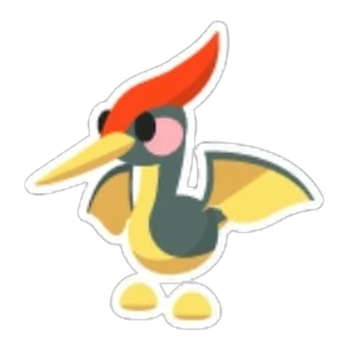 Pterodactyl Sticker in Adopt Me