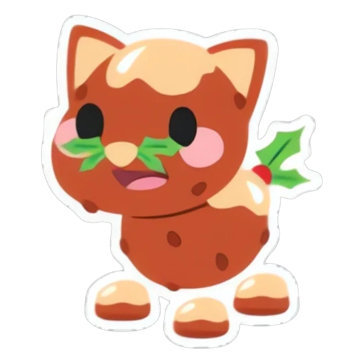 Pudding Cat Sticker in Adopt Me