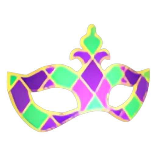 Фиолетовая маскарадная маска (Purple Masquerade Mask) в Адопт Ми