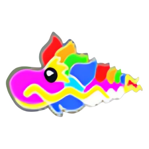 Радужный драконий змей (Rainbow Dragon Kite) в Адопт Ми
