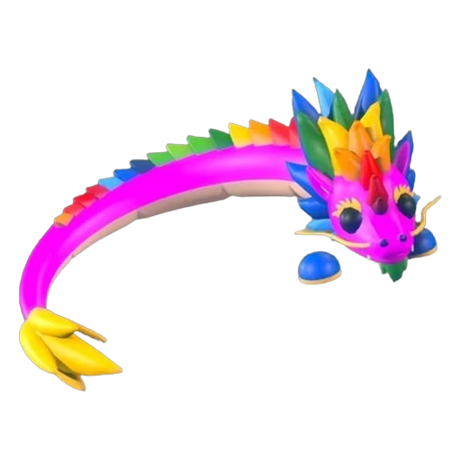 Радужный дракон (Rainbow Dragon) в Адопт Ми