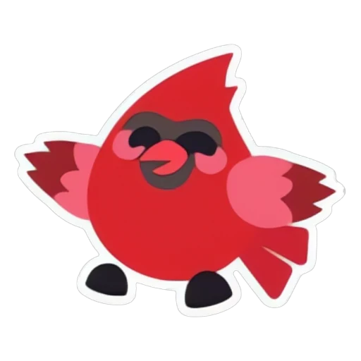 Red Cardinal Sticker in Adopt Me
