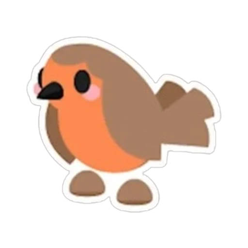 Робин стикер (Robin Sticker) в Адопт Ми