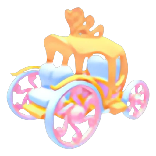 Карета с лепестками роз (Rose Petal Carriage) в Адопт Ми