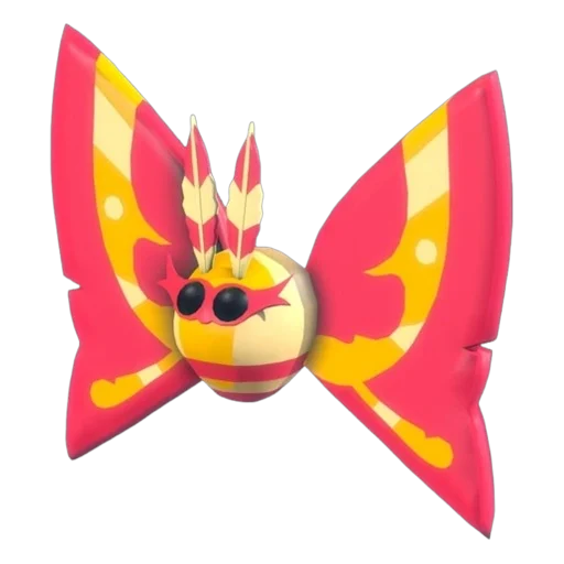 Розовый кленовый мотылёк (Rosy Maple Moth) в Адопт Ми