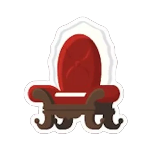Santa's Throne Sticker in Adopt Me