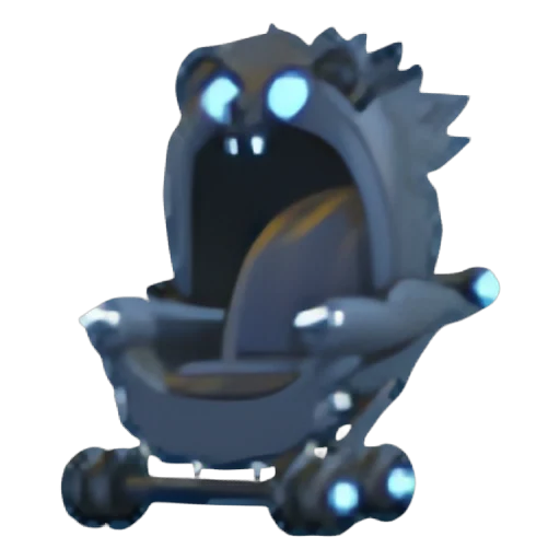 Коляска «Медведь-пугало» (Scarebear Stroller) в Адопт Ми